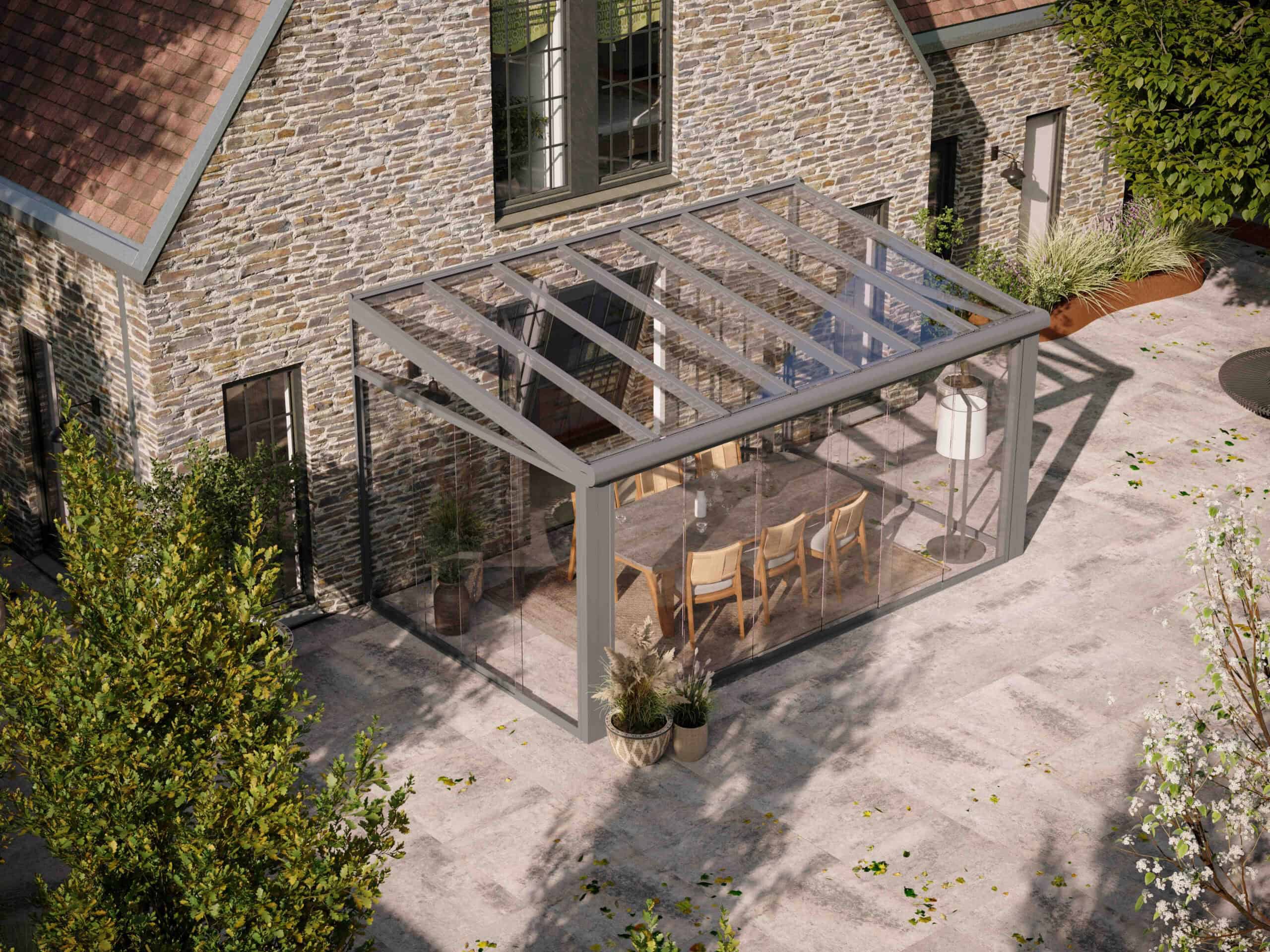 Terrassenüberdachung 2x4m