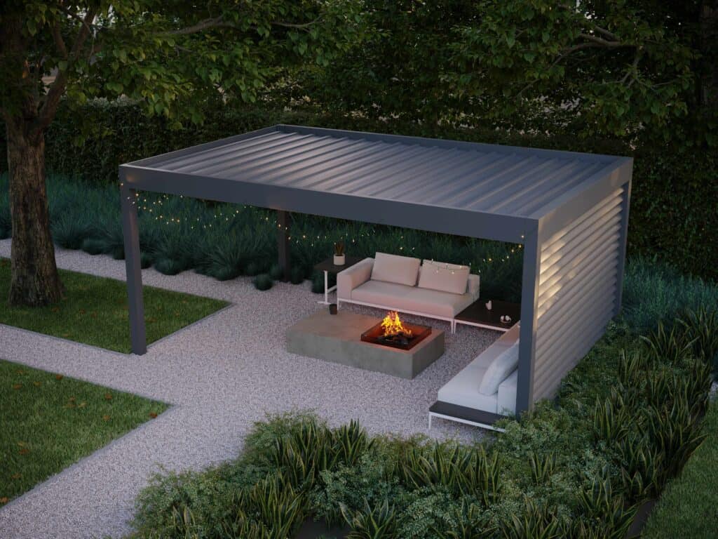 Terrassenüberdachung Flachdach