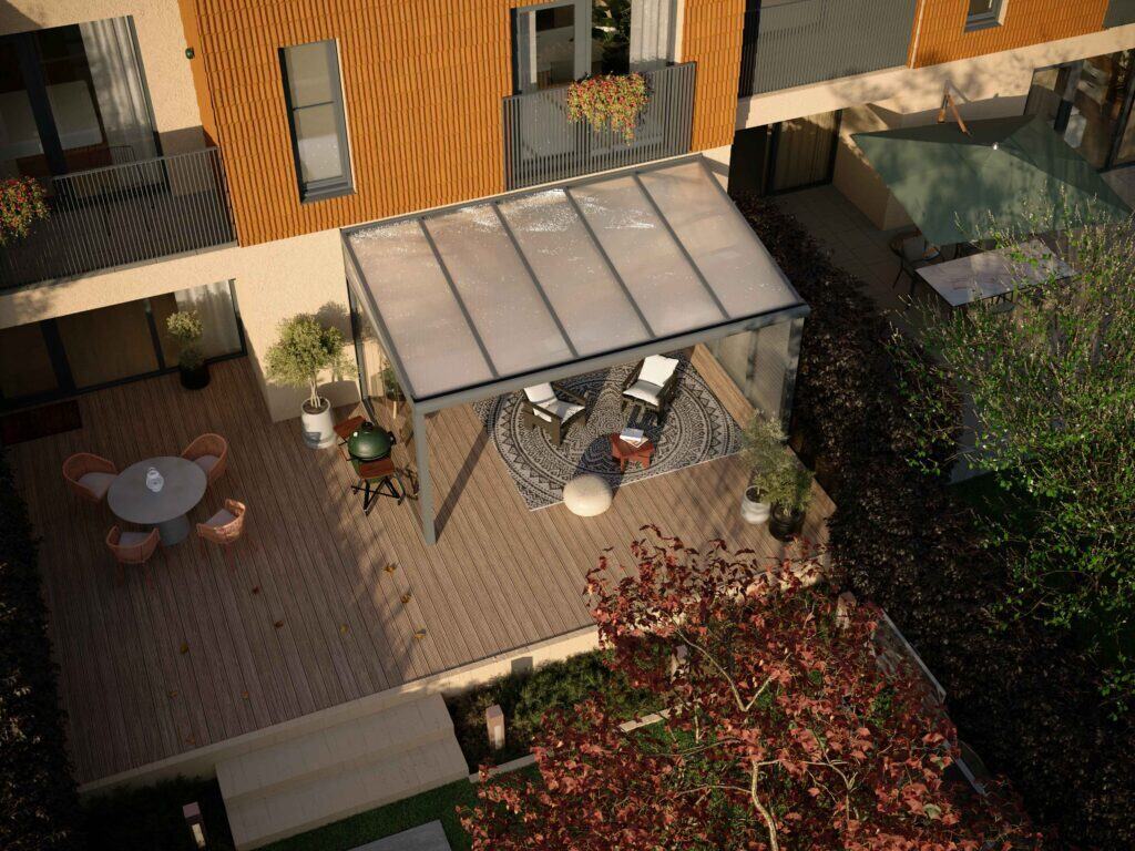 Terrassenüberdachung 4x6m