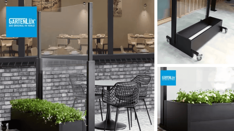 Gartenlux Accessoires Windscherm