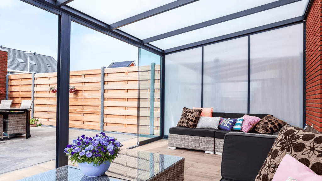 Gartenlux Accessoires Zijwand